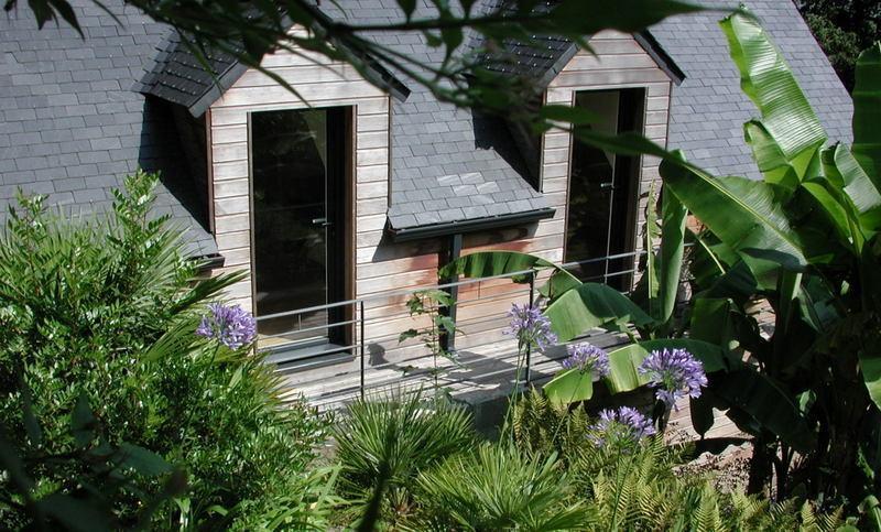 Un Jardin En Pente Douce Βίλα Locquenole Δωμάτιο φωτογραφία